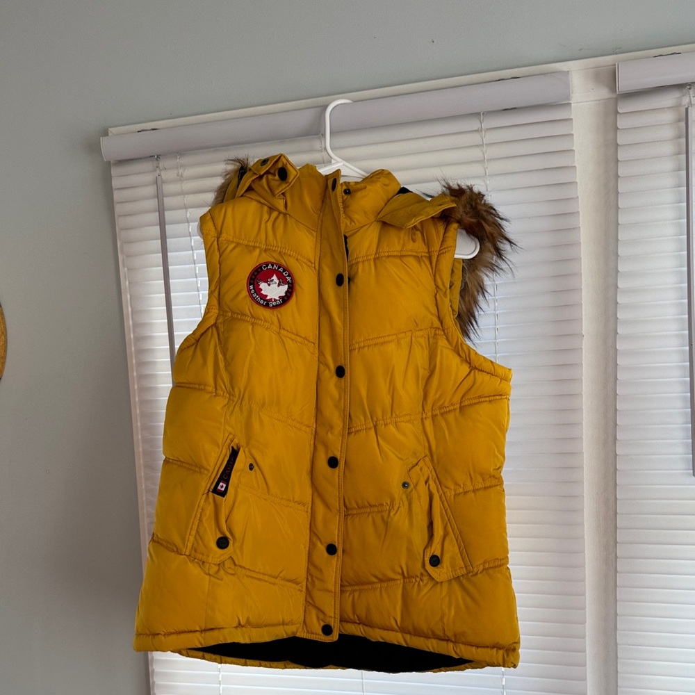 Canada Goose Bright Yellow Puffer Vest
